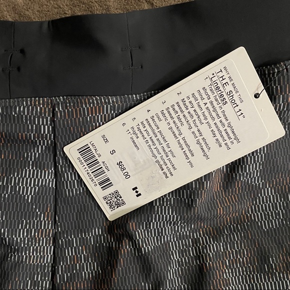 Lululemon The Short 11” Linerless NWT - Picture 5 of 5